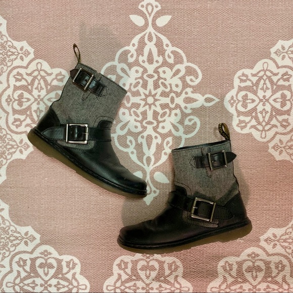Dr Martens Womens Gayle Low Biker Boot 